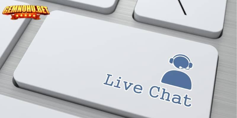 Live chat là phương thức dễ dàng liên hệ với NOHU